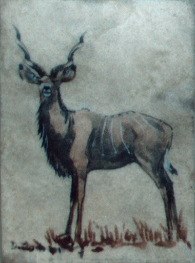 Bild Kudu von Uli Aschenborn
